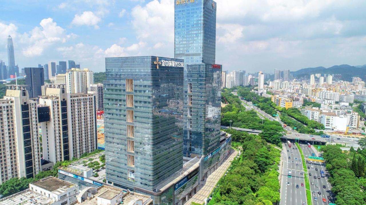 Golden Central Hotel Serviced Residence-Xin Hao E Du Sencsen Kültér fotó